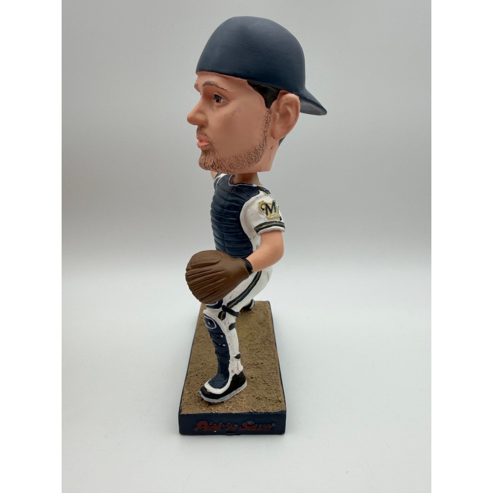 Milwaukee Brewers Jason Kendall #18 Bobblehead SGA Baseball Catcher Figure - Picture 2 of 5